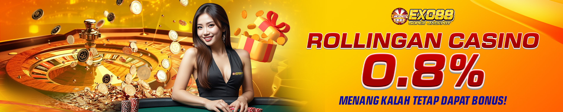 ROLLINGAN CASINO 0.8%